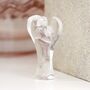Clear Quartz Angel Carved Gemstone, thumbnail 2 of 5