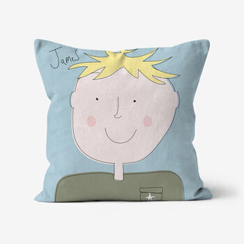 Personalised Children's Face Cushion, 7 of 9