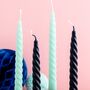 Colourful Spiral Wax Candles, thumbnail 3 of 12