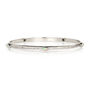 Saraswati Sterling Silver Opal Stacking Bangle, thumbnail 3 of 6