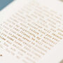 First Birthday Card For Daddy From Baby, Sentimental Keepsake, thumbnail 3 of 3