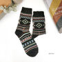 Nordic Wool Socks: Warm Winter Boot Socks, Christmas Stocking Filler, thumbnail 5 of 10