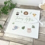 Personalised Jungle New Baby Scrapbook And Memory Book, thumbnail 3 of 7