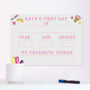 Personalised First Day Of School Acrylic Board, thumbnail 3 of 5