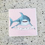 Sharky Greeting Card, thumbnail 3 of 3