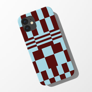 Wavy Check Phone Case Durable iPhone Samsung Mobile Cover, 8 of 12