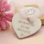 Personalised Mother's Day Heart With Rose Quartz, thumbnail 1 of 3