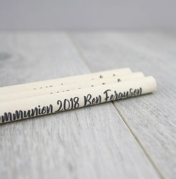 First Communion Gifts Personalised Pencils, 3 of 3