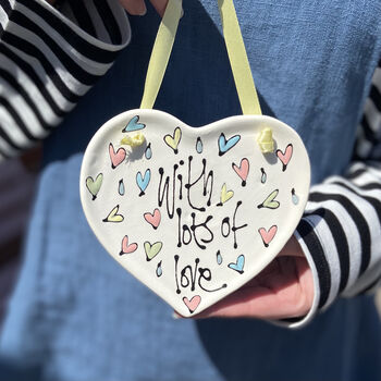 Personalised Hanging Heart, 4 of 6