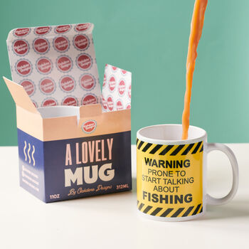 Personalised Warning Hobby Mug, 2 of 5