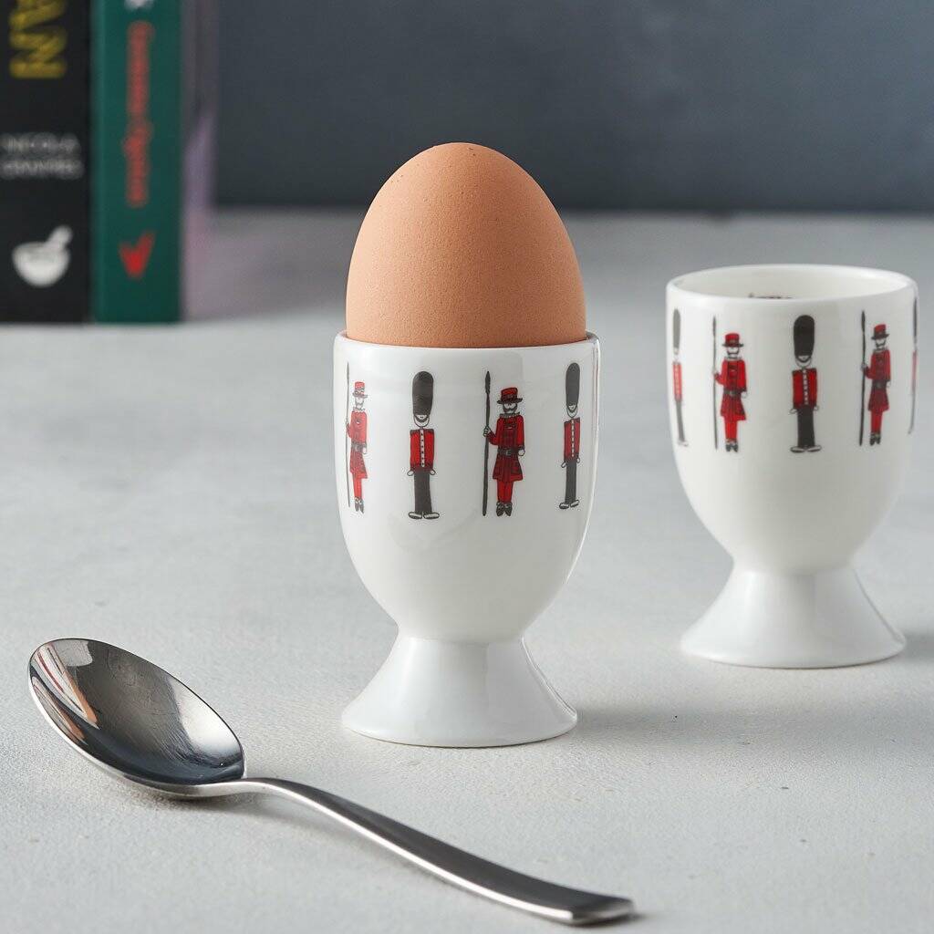 Soldiers Egg Cup, Fine Bone China, 1 of 2
