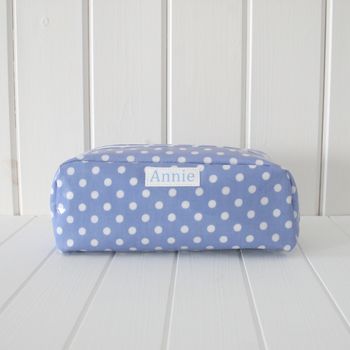 Personalised Oilcloth Wipe Clean Pencil Case, 5 of 8
