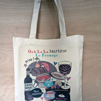 Personalised Cheese Lover Bag, 7 of 7