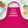 Baking With… Personalised Apron, thumbnail 1 of 4