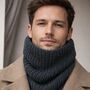 Knitted Snood, Warm And Soft Cowl Scarf, thumbnail 1 of 6