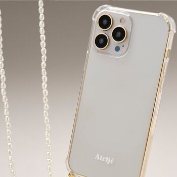 Long Phone Cord Pearl Drop, 3 of 4