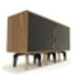 House Hive Contemporary Media Cabinet Or Sideboard, thumbnail 1 of 8