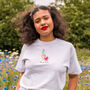 Save Our Planet Embroidered T Shirt, thumbnail 3 of 6