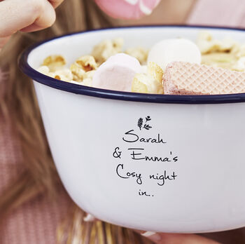 Personalised Cosy Night In Treat Bowl, 2 of 5