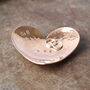 9th Anniversary Personalised Copper Heart Dish, thumbnail 2 of 7