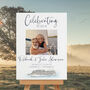Celebration Of Life Cruise Themed Funeral Sign, thumbnail 1 of 3