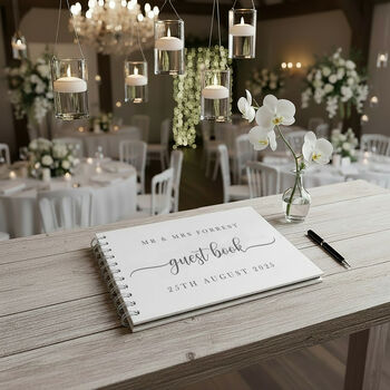 Personalised Classic Script Wedding Post Box, 3 of 5