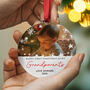 Personalised Baby First Christmas Grandparents Bauble, thumbnail 7 of 8