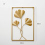 Exclusive Gold Leaf Wall Art Home Decor, thumbnail 10 of 12