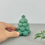 Green Christmas Tree Candle And Christmas Decoration, thumbnail 5 of 11
