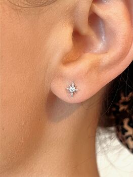 Star Earrings Set Christmas Gift Two Pairs Of Earrings, 2 of 5