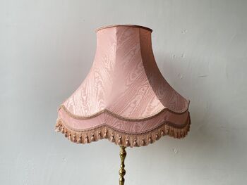 1960’s Vintage Floor Lamp With Brass Pole, 4 of 8