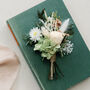 Alice Wildflower Buttonhole Dried Flower Wedding Boutonniere, thumbnail 2 of 2