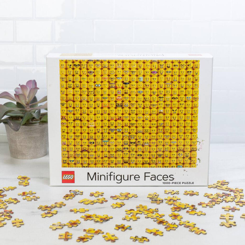 Lego® Faces 1000 Piece Puzzle, 1 of 3
