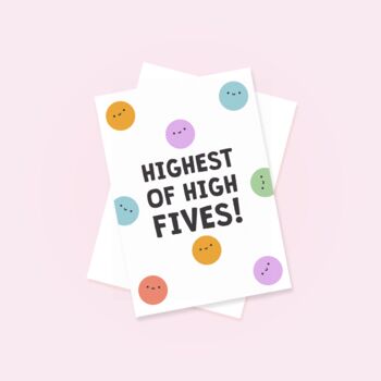 Highest Of High Fives Greetings Cards, 2 of 4