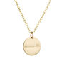 Gold Plated Or Sterling Silver Mama Necklace, thumbnail 2 of 4