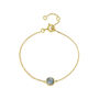 Brooklyn Gemstone And Gold Plated Bracelet, thumbnail 9 of 9