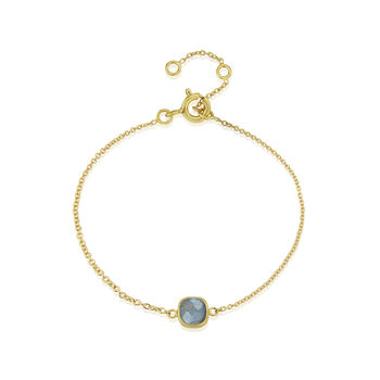 Brooklyn Gemstone And Gold Plated Bracelet, 9 of 9