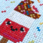 Fabulous Ice Lolly Cross Stitch Kit, thumbnail 3 of 8