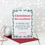 Funny Christmas Card, Inflatable Santa Decoration, thumbnail 1 of 3