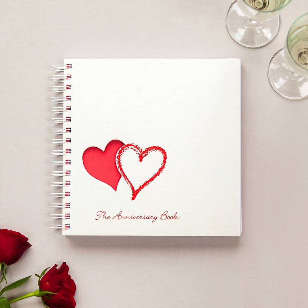 1st to 50th wedding  anniversary  memory book  by two little 