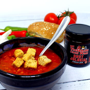'Hot And Tasty' Personalised Chilli Jam, 5 of 9