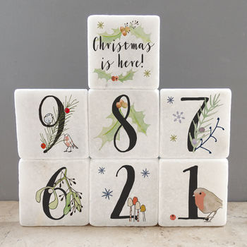 Personalised Christmas Advent Calendar By Littlebirdydesigns ...