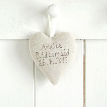 Personalised Initial Heart Birthday Gift For Her, 7 of 11