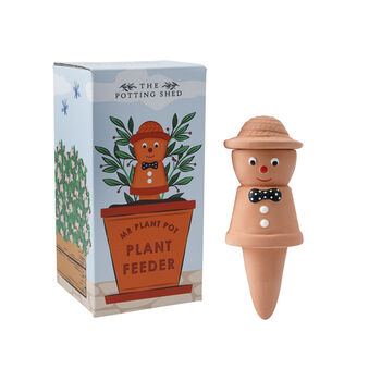 Mr. Plant Pot Terracotta Plant Feeder In Gift Box, 2 of 5