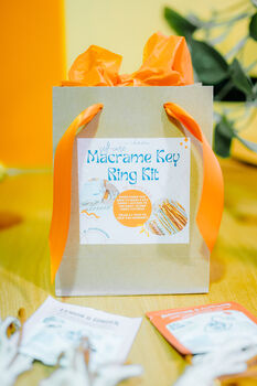 D.I.Y. Macrame Keyring Kit, 3 of 5