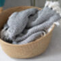 Seagrass Belly Storage Baskets Three Sizes Or Set, thumbnail 5 of 6