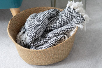 Seagrass Belly Storage Baskets Three Sizes Or Set, 5 of 6