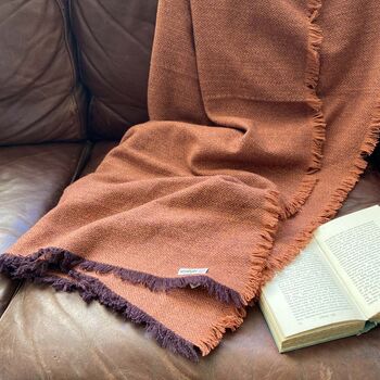 Respiin Recycled Wool Throw, 4 of 12