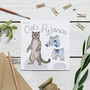 Cat's Pyjamas Paper Doll Birthday Card, thumbnail 2 of 3