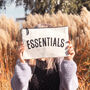 'Essentials' Oversized Canvas Pouch, thumbnail 2 of 4